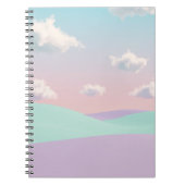 Pastel Dreamscape Notizblock (Vorderseite)