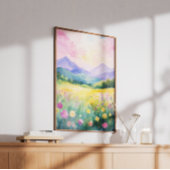 Pastel Dreamscape Vanilla Club Poster