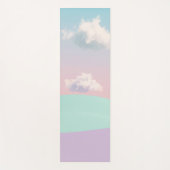 Pastel Dreamscape Yogamatte (Vorderseite)