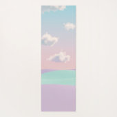 Pastel Dreamscape Yogamatte (Rückseite)
