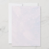 Pastel Dreamy Wedding A-Z Brautparty Game Card Einladung (Rückseite)