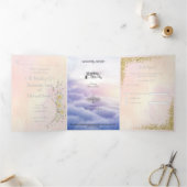 Pastel Dreamy Wedding Einladung (Innenseite)