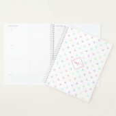 Pastel Dreiecke Muster Multicolor Planer (Anzeige)