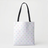 Pastel Dreiecke Muster Multicolor Tasche (Vorderseite)