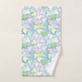 Pastel Ducks - Milchbad Badhandtuch Set (Handtuch)