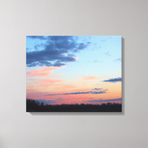 Pastel Dusk - Malerei Leinwanddruck