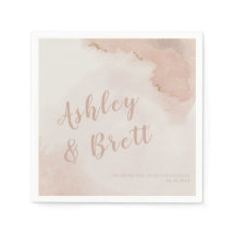 Pastel Dusty Pink Glitzer Gold Trendy Wedding