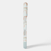 Pastel Earth Tone Boho Regenbogenmuster Case-Mate iPhone Hülle (Rückseite / Rechts)