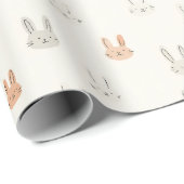 Pastel Easter Bunnies | Easter Wrapping Paper Geschenkpapier (Rolleneckpunkt)