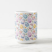 Pastel Easter Egg Pattern Kaffeetasse (Mittel)
