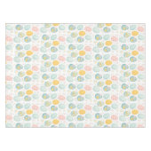 Pastel Easter Eggs Floral Pattern - Cute Spring Tischdecke (Vorderseite (Horizontal))