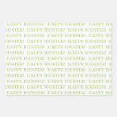 Pastel Easter Eier Italienischer Windhund Paws Mus Geschenkpapier Set (Vorderseite 3)