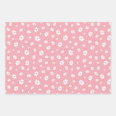 Pastel Easter Eier Italienischer Windhund Paws Mus Geschenkpapier Set (Vorderseite 2)