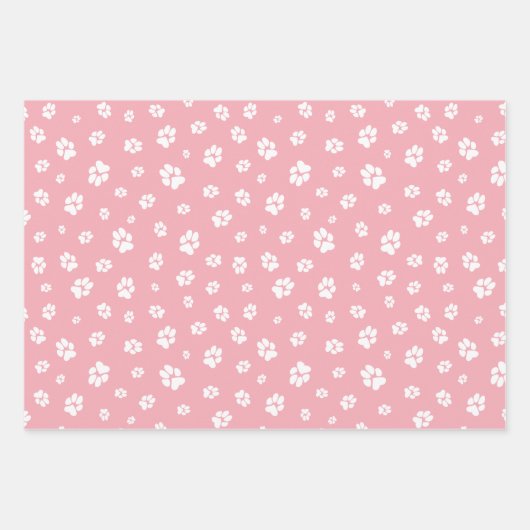 Pastel Easter Eier Italienischer Windhund Paws Mus Geschenkpapier Set (Vorderseite 2)