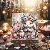 Pastel Easter Garden Party Feiertagskarte