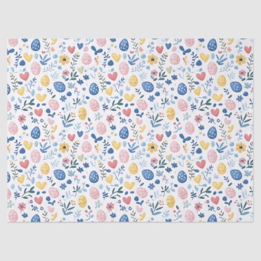 Pastel Easter Mini-Print - 10lb, 17"x23" Seidenpapier (Vorderseite)