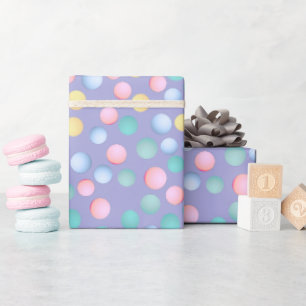 Pastel Easter Polka Dots ID638 Geschenkpapier