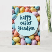 Pastel Egg Easter Card Karte (Vorderseite)