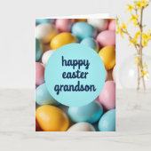 Pastel Egg Happy Easter Card Karte (Gelbe Blume)
