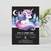 Pastel Elegante Einladung (Stehend Vorderseite)