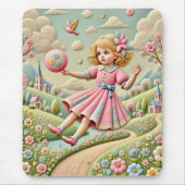 ~ Pastel Embroidery ~ Mousepad (Vorne)