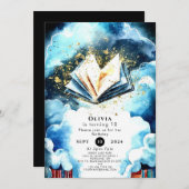 Pastel Enchanted Fun Storybook Geburtstag Einladung (Vorne/Hinten)