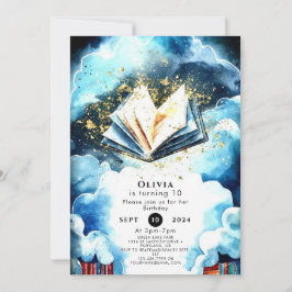 Pastel Enchanted Fun Storybook Geburtstag Einladung