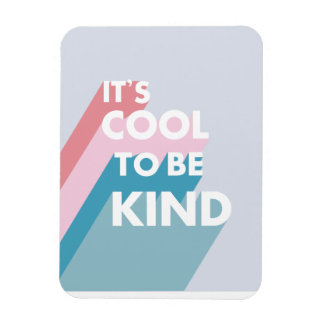 Pastel Es ist cool, freundlich niedlich und modern Magnet