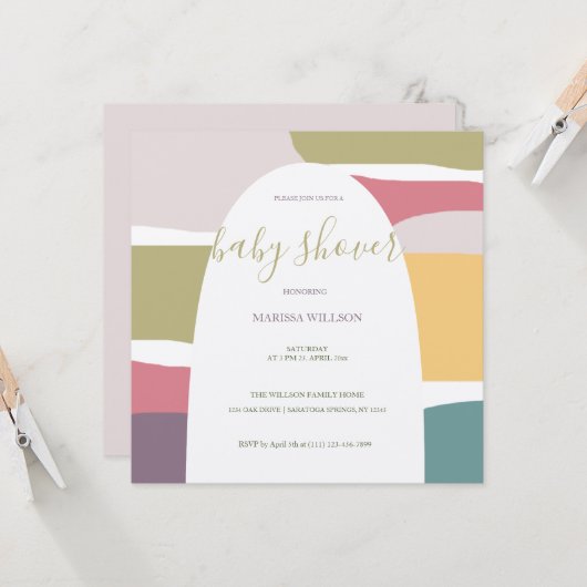 Pastel Exotic Summer Colors (Vorderseite/Rückseite Beispiel)