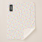 Pastel F-15E Strike Eagle Fighter Jet Custom Sherpadecke (Vorderseite)