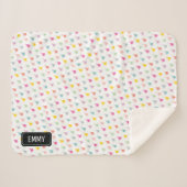 Pastel F-15E Strike Eagle Fighter Jet Custom Sherpadecke (Vorderseite (Horizontal))