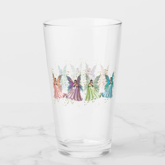 Pastel Fairies trinken Glas (Vorderseite)
