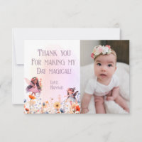 Pastel Fairy First Magic Geburtstags-Foto