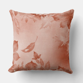 PASTEL FALL RED-BLÄTTER KISSEN