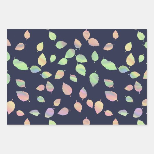 Pastel Fallende Blätter (Vorderseite 2)
