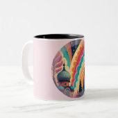 Pastel Fantasy Dome Tasse – Anpassbar (Vorderseite Links)