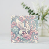 Pastel Fantasy Griffin (Stehend Vorderseite)