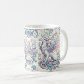 Pastel Fantasy Griffin Kaffeetasse (VorderseiteRechts)