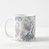 Pastel Fantasy Griffin Kaffeetasse (Links)