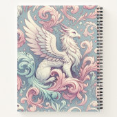 Pastel Fantasy Griffin Notizblock (Rückseite)