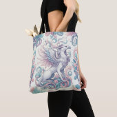 Pastel Fantasy Griffin Tasche (Von Nahem)