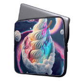 PASTEL FANTASY ICE CREAM CONE LAPTOPSCHUTZHÜLLE (Vorderseite Links)