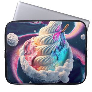 PASTEL FANTASY ICE CREAM CONE LAPTOPSCHUTZHÜLLE