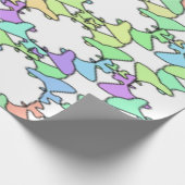 PASTEL FARBEN GESCHENKPAPIER (Ecke)