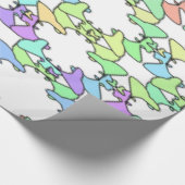 PASTEL FARBEN GESCHENKPAPIER (Ecke)