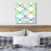 PASTEL FARBEN LEINWANDDRUCK (Insitu (Schlafzimmer))