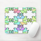 PASTEL FARBEN MOUSEPAD (Mit Mouse)
