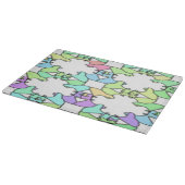 PASTEL FARBEN SCHNEIDEBRETT (Ecke)