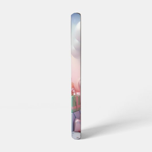 PASTEL-FARBENER CHRISTMAS-BAUM MIT PRÄSENTIEREN SAMSUNG GALAXY HÜLLE (Linke Seite)