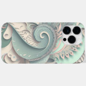 PASTEL FARBIERT EMBOSSED SEHEN ORNAMENTATION Case-Mate iPhone HÜLLE (Rückseite (Horizontal))